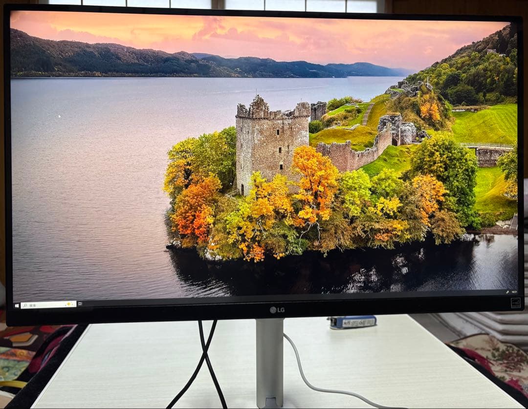 LGモニター4Kディスプレイ 27UK850-W 27インチ 付属品完備