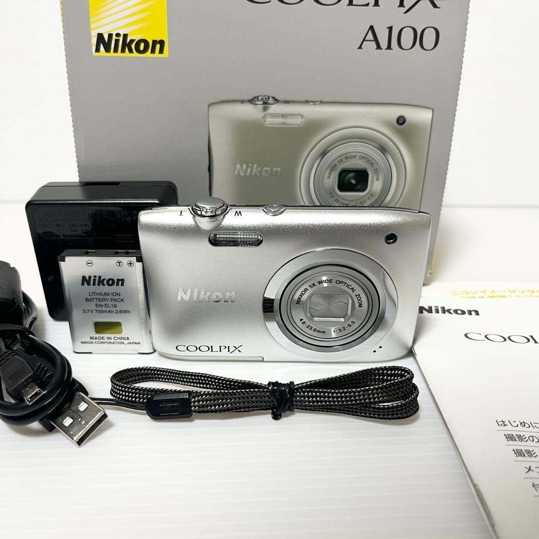 【美品】Nikon COOLPIX A100 コンパクトデジタルカメラ