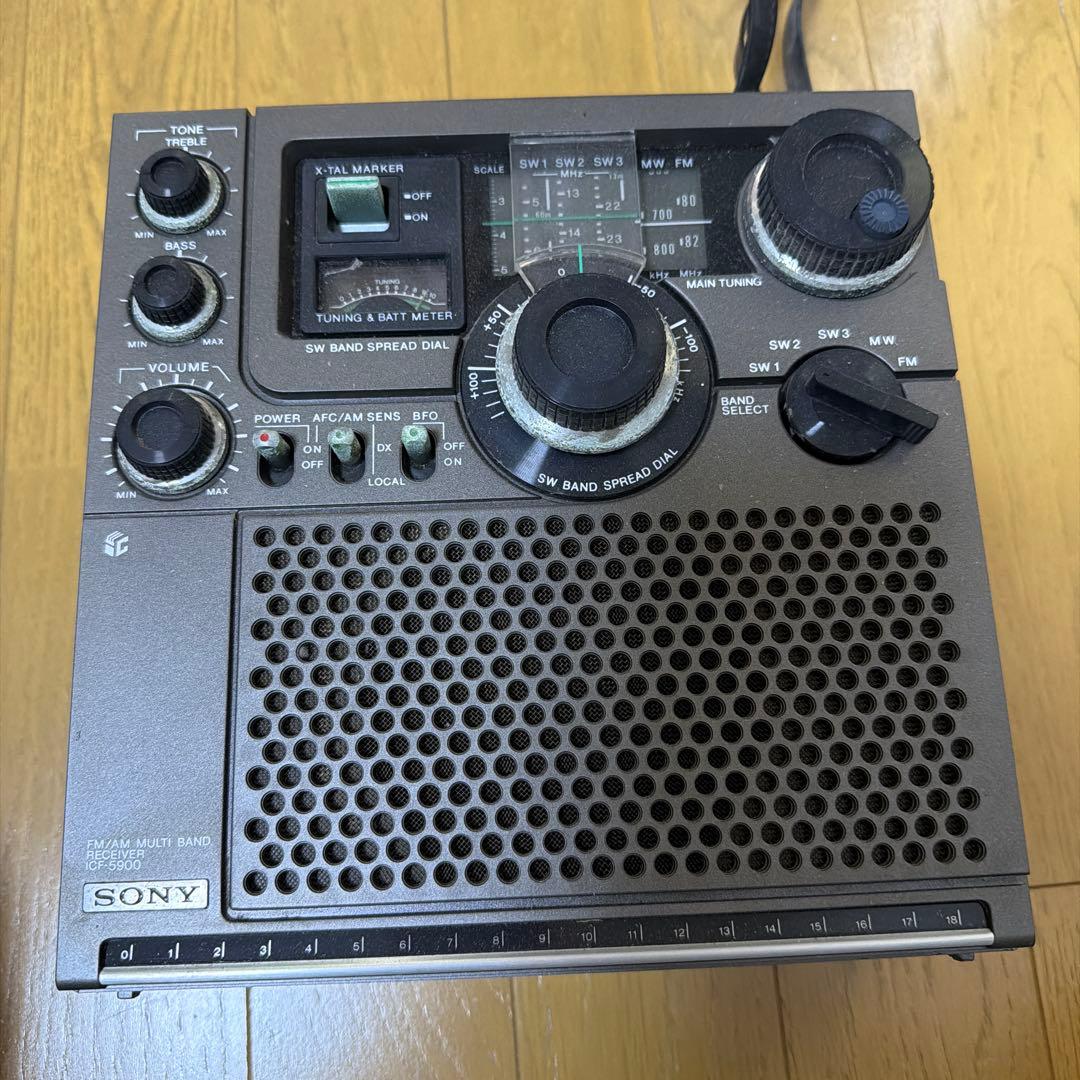 SONY ICF-5900 FM/AMマルチバンドレシーバー