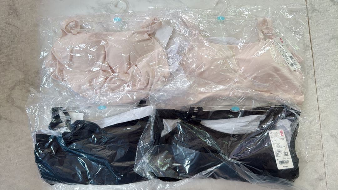 エアリズムブラキャミソール Lサイズ4枚