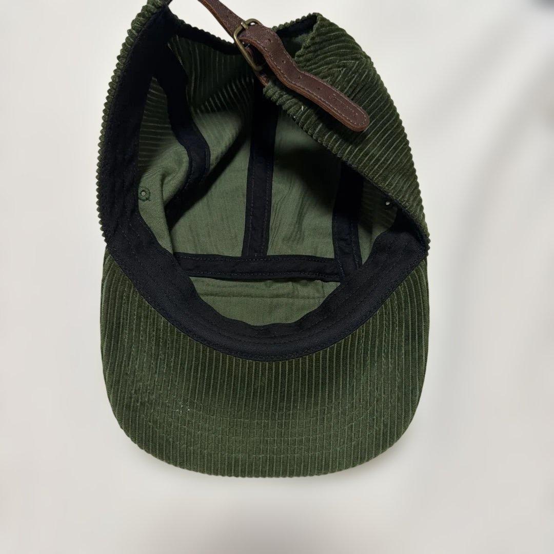 supremeキャップグリーン