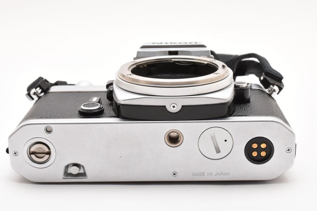 超美品 NIKON ニコン FM シルバー モルト新品交換済 M646