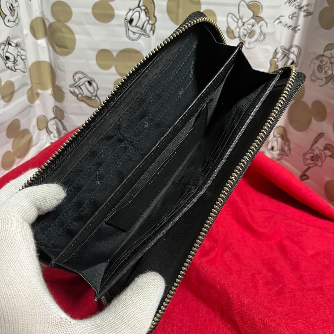 PORTER ポーター長財布 カレント ラウンドファスナー　ブラック！