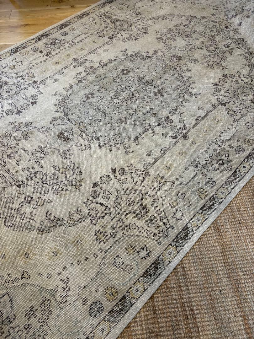 ヴィンテージ トルコラグ　ベージュ