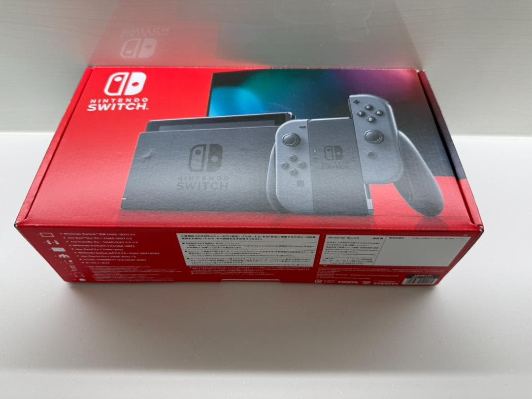 Switch 本体 グレー+LANアダプターとmicroSD カード 128GB