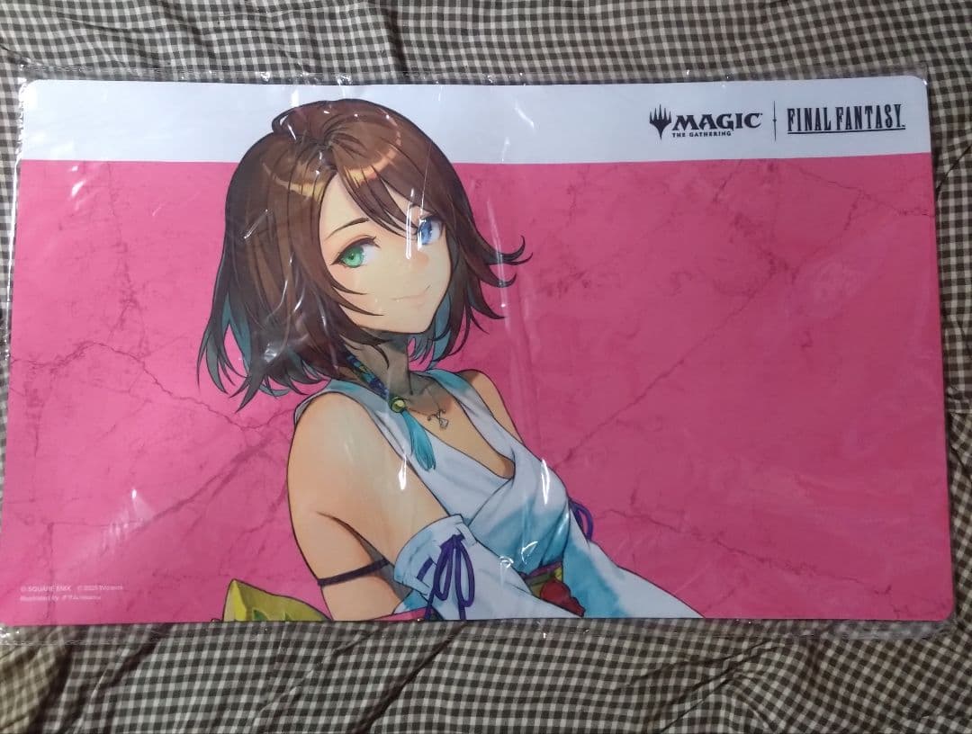 MTG スピラの希望、ユウナ　プレイマット　マジックリーグ