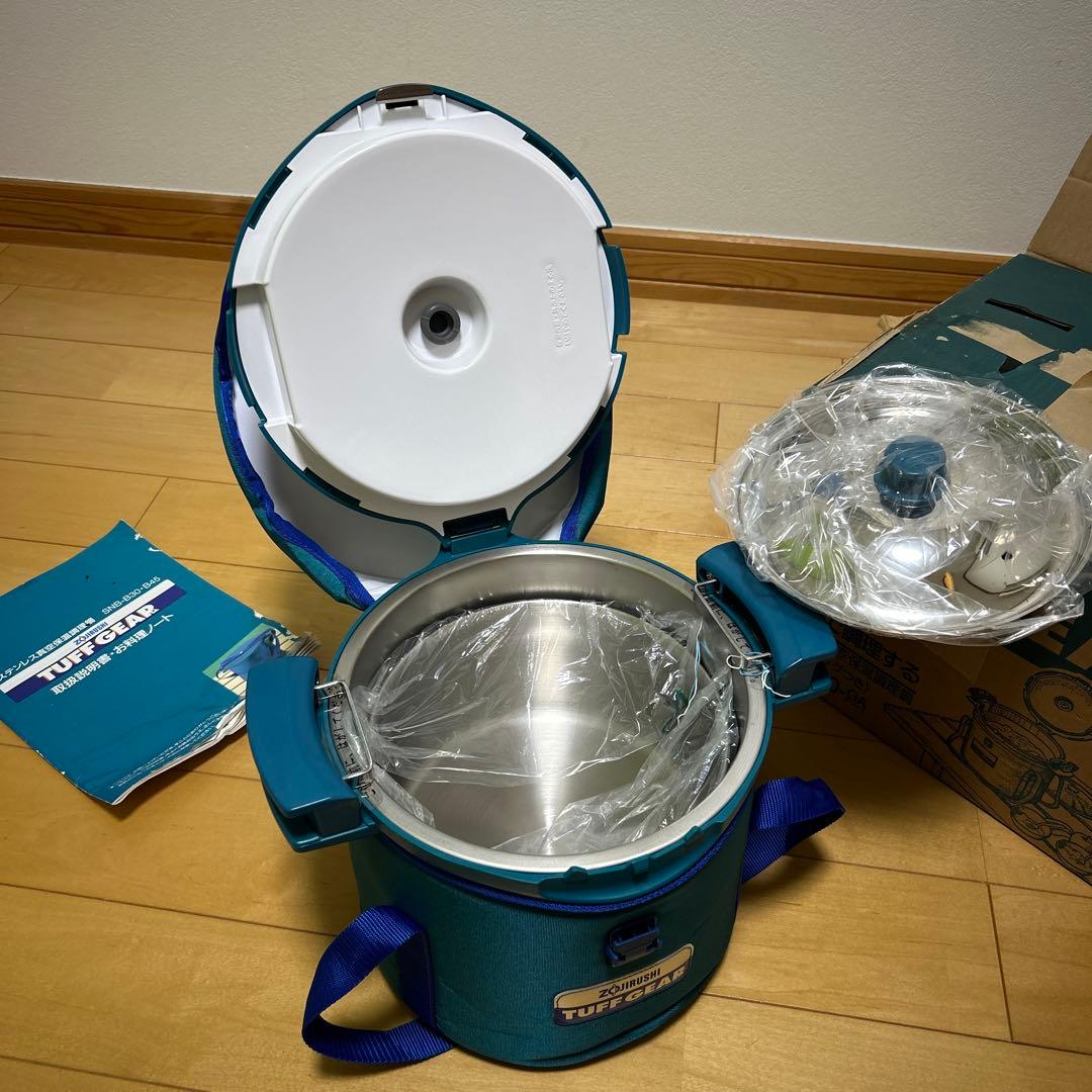 象印　ステンレス真空保温調理鍋　TUFF GEAR