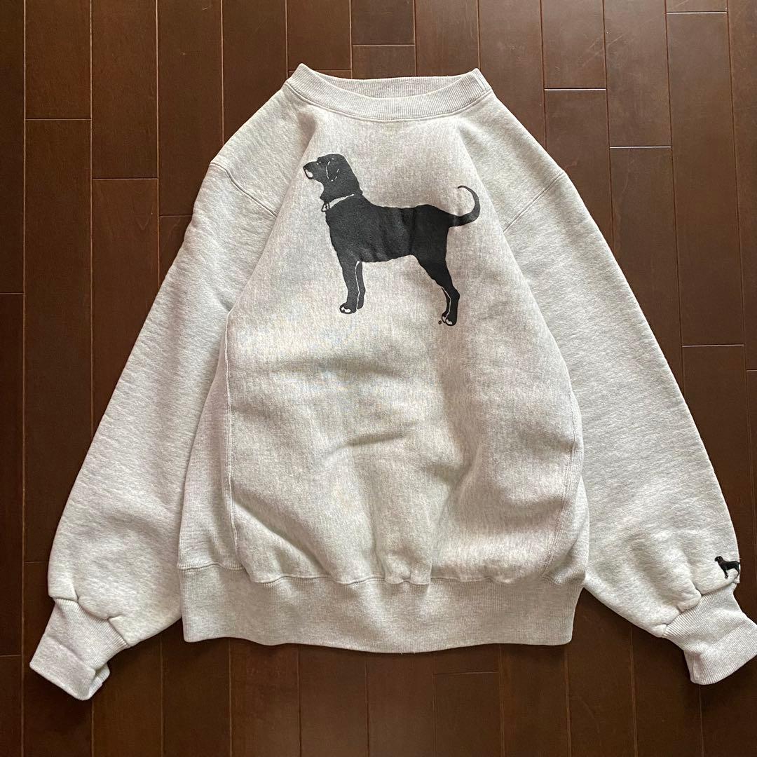 90’S The Black Dog プリントスウェットMADE IN USA