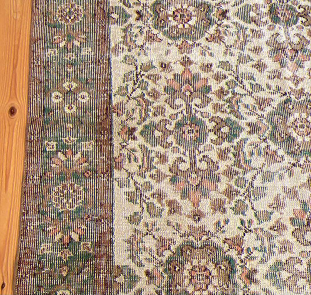 トルコ製ヴィンテージラグ♡アンティークペルシャ中東絨毯オリエンタルエスニック