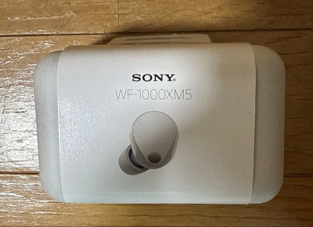 ​【極美品・超短時間使用】SONY WF-1000XM5 プラチナシルバー完動品