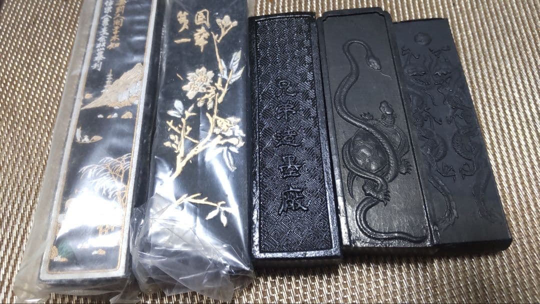 中国墨、古墨 計5本おまとめ