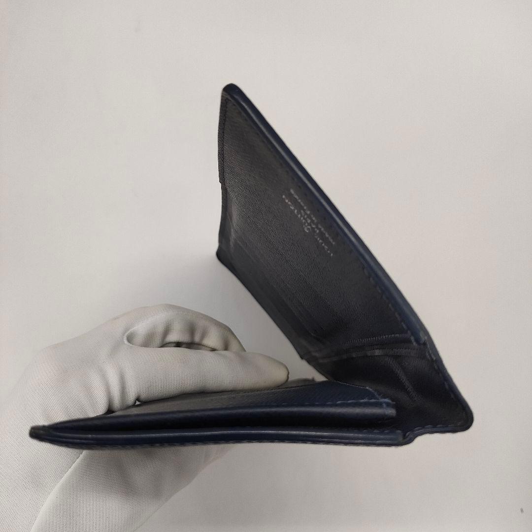 【現行品・RFID】ルイヴィトン タイガ ブラザ 2つ折長財布 ネイビー