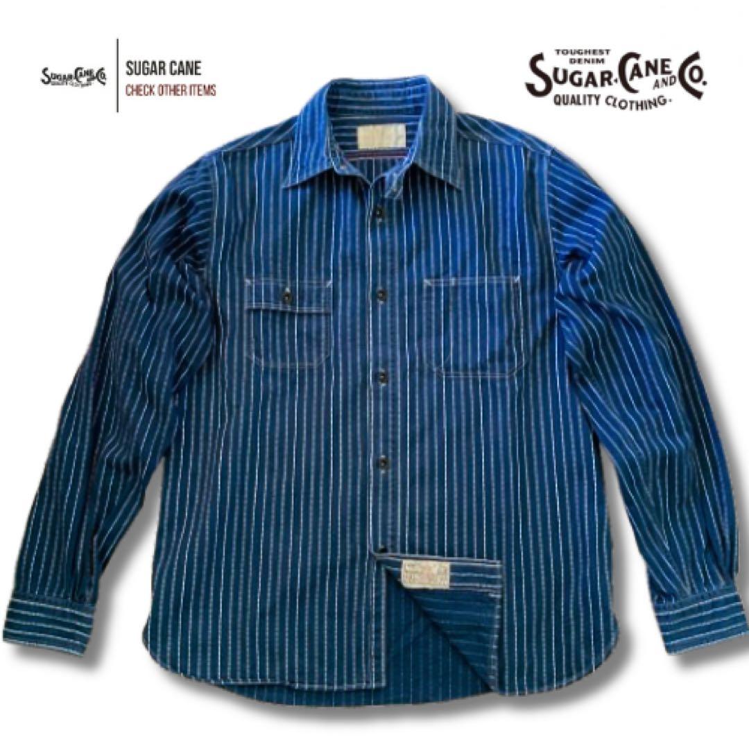 『人気◎』Sugar Cane（シュガーケーン8.5ozウォバッシュワークシャツ