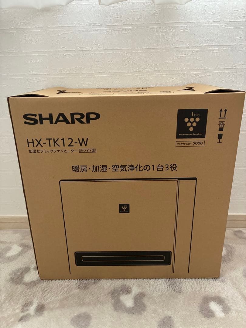 SHARP HX-TK12-W セラミックファンヒーター