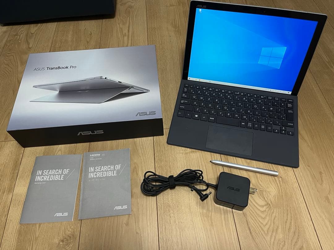 【2in1モバイルPC】ASUS TransBook Pro【付属品完備】
