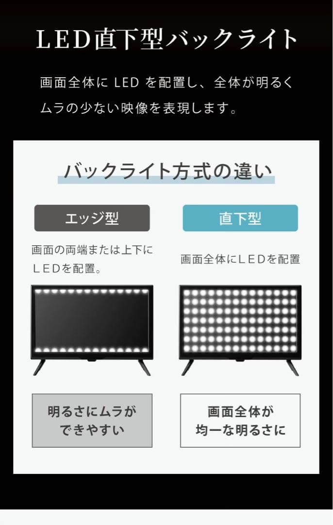 s!mplus 20V型液晶テレビ