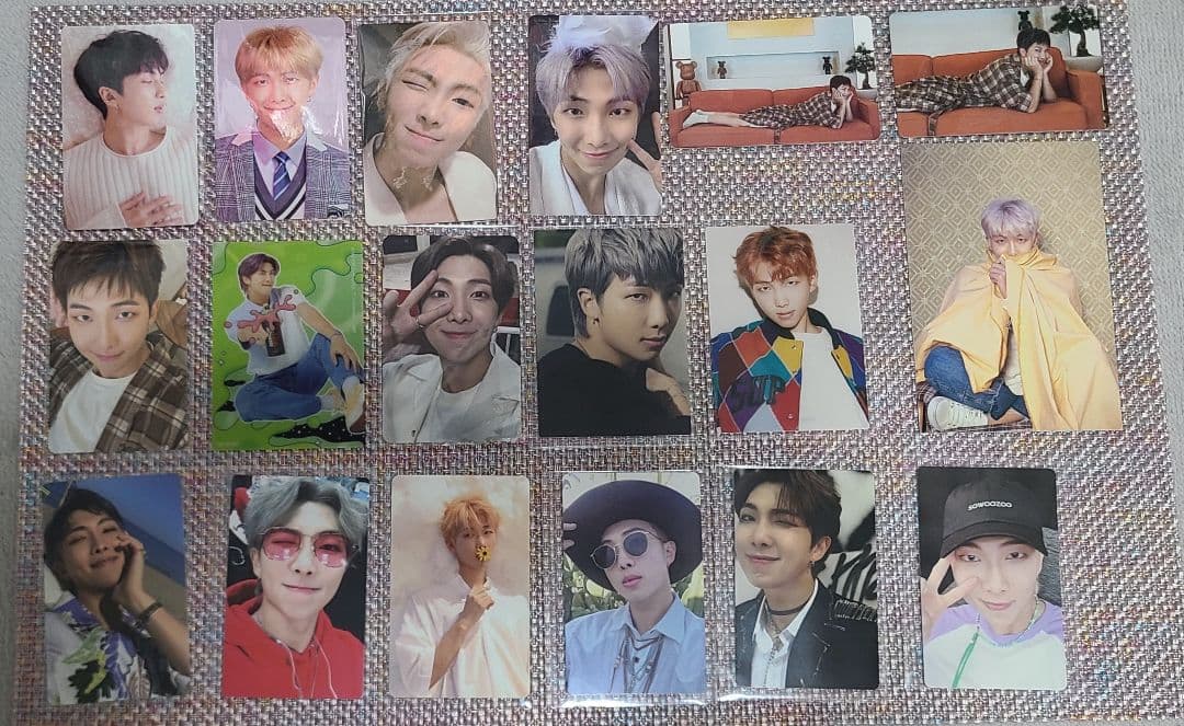 BTS RM ナムジュン トレカ ミニフォトカード プレミアムフォト セット