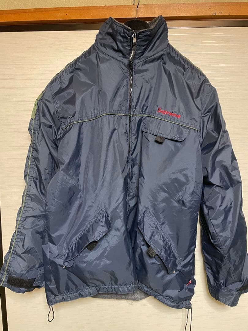 g*n様 Supreme XL ナイロンジャケット ネイビー