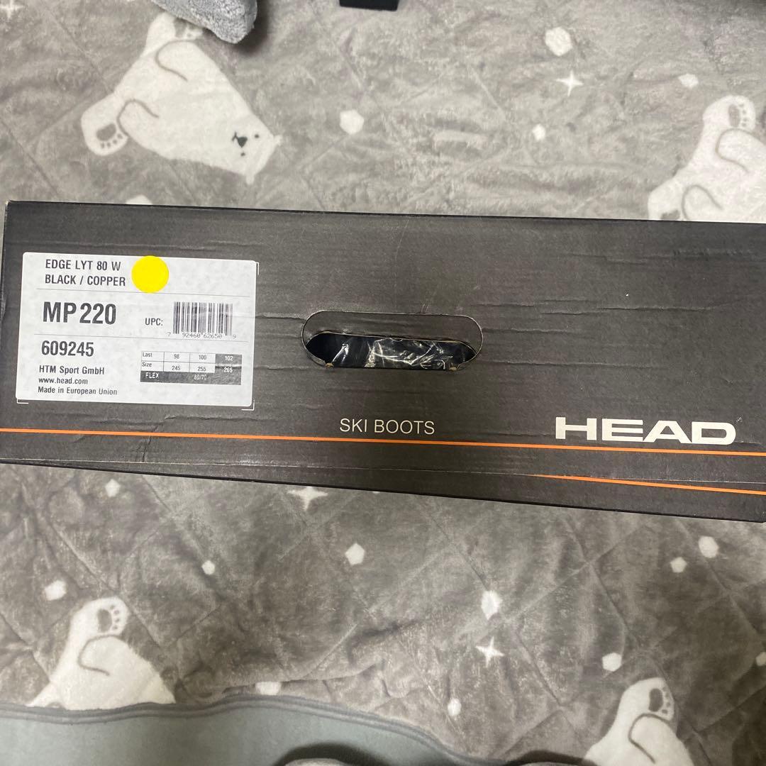 HEAD EDGE LYT 80Ｗエッジ 初中級者レディース22センチ