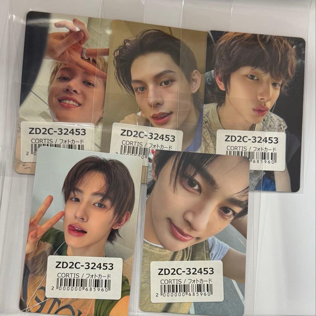 CORTIS コルティス ユニバ 特典 トレカ 5枚 コンプ①