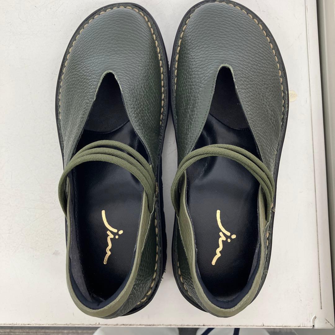 慈雨　レザー ローファー