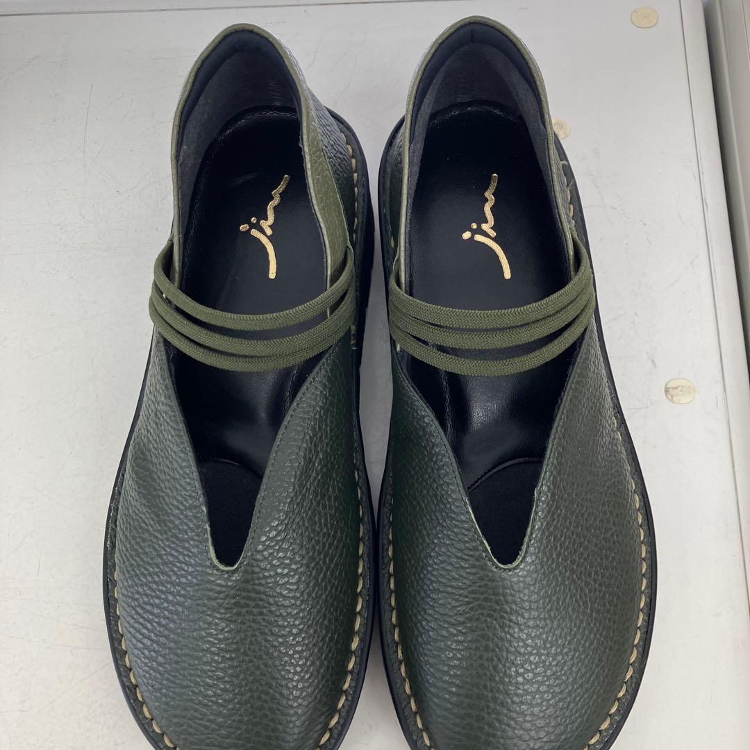 慈雨　レザー ローファー