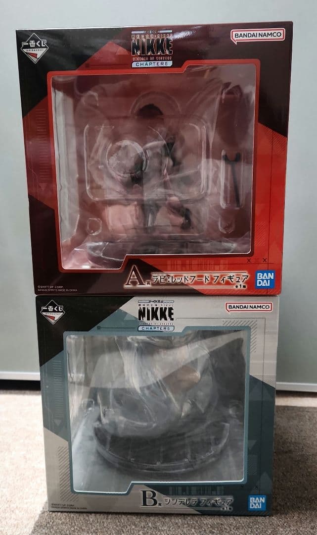 【新品・未開封】一番くじ　NIKKE　A賞　ラピ　B賞　シンデレラ　フィギュア