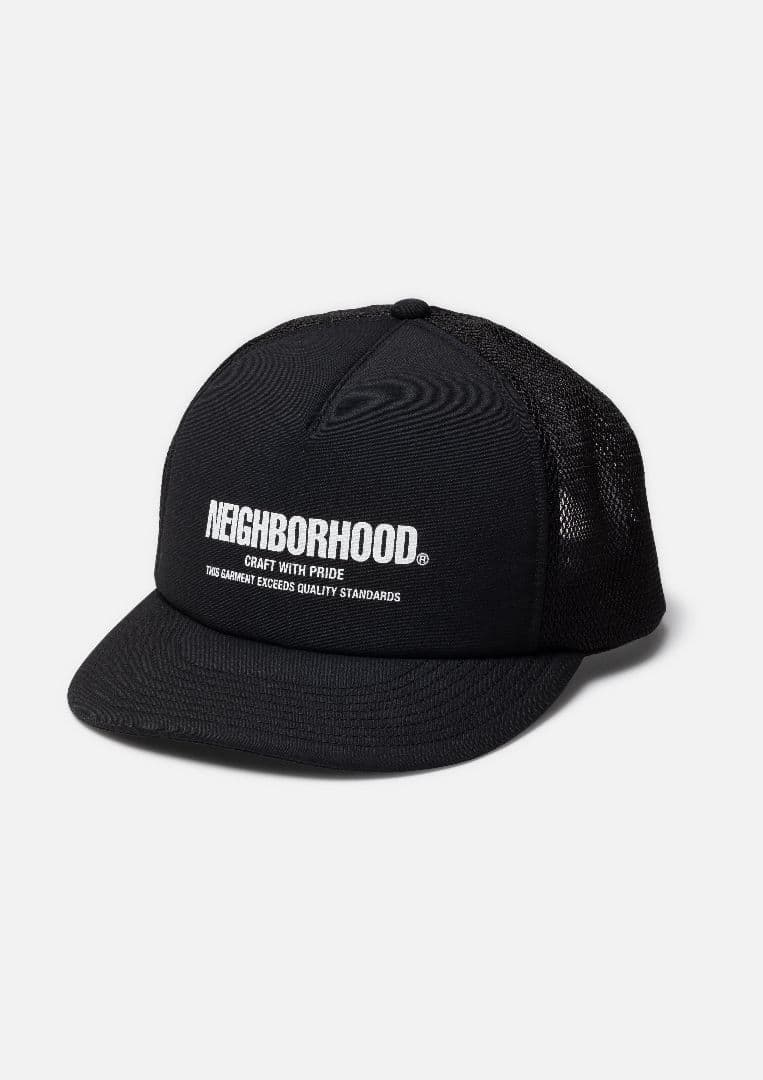 NEIGHBORHOOD MESH CAP-1 メッシュキャップ BLACK