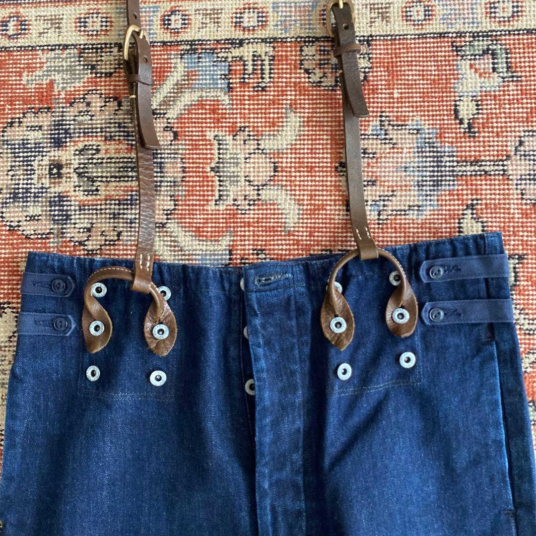 キャピタル　KAPITAL デニム　ワイドパンツ　サイズ1