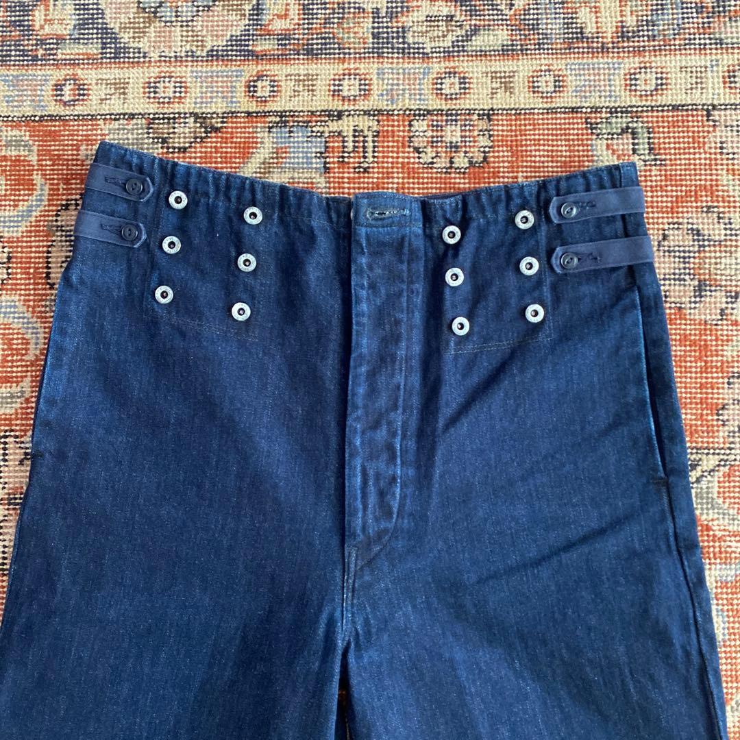キャピタル　KAPITAL デニム　ワイドパンツ　サイズ1