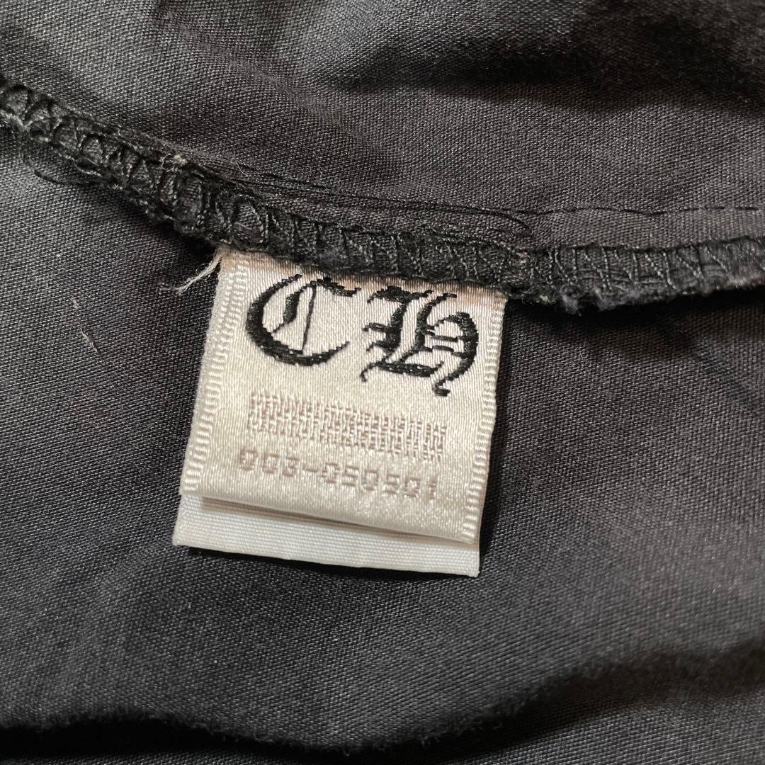 クロムハーツ クロスボタン ウエスタンシャツ USA製 メンズ サイズS