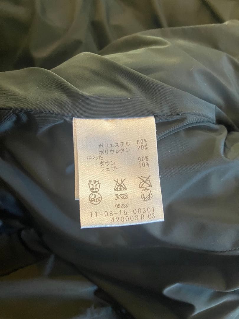 BALLSEY ブラック ダウンジャケット ボリュームタイプ