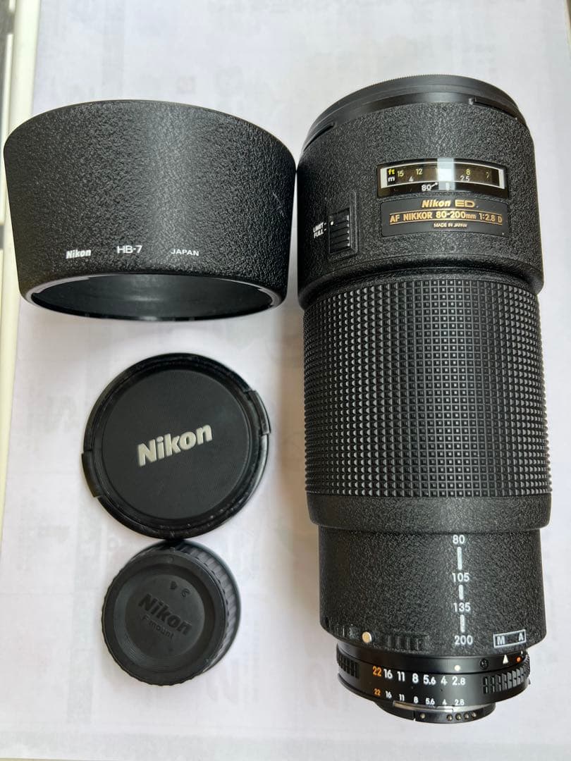 レンズ(ズーム) Nikon AF NIKKOR 80-200mm f/2.8 D