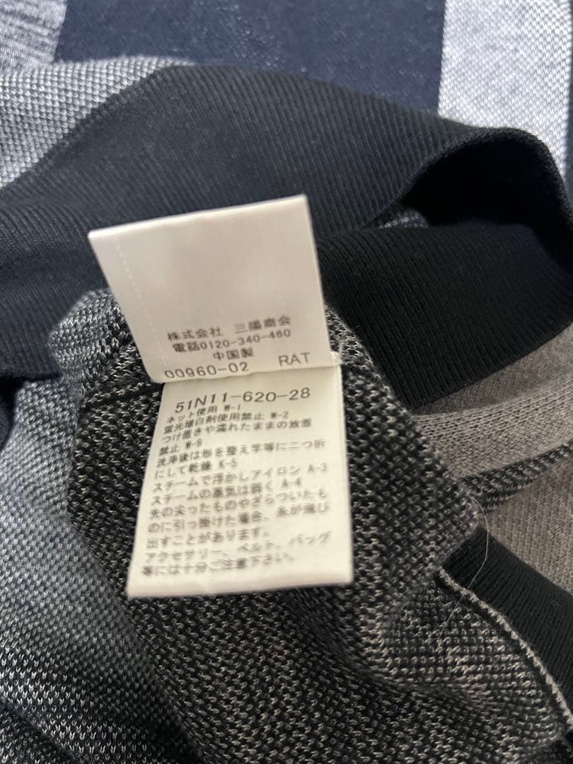 BLACK LABEL CRESTBRIDGE チェック柄セーター LL(XL)