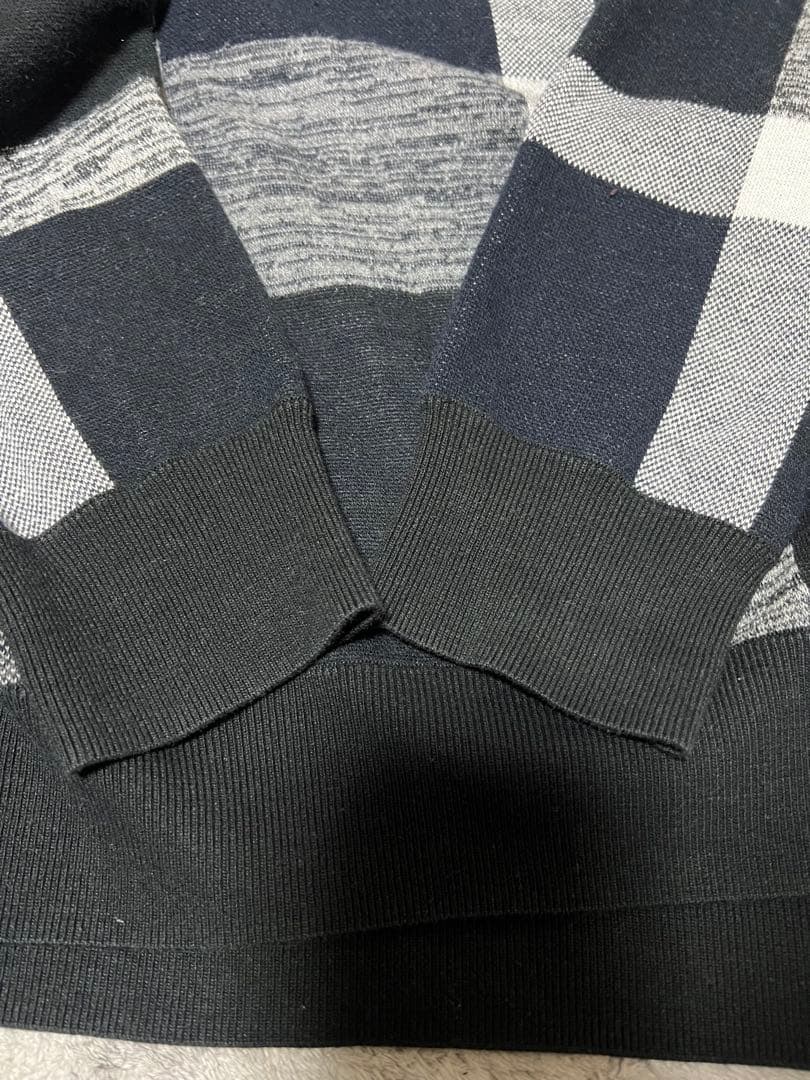 BLACK LABEL CRESTBRIDGE チェック柄セーター LL(XL)