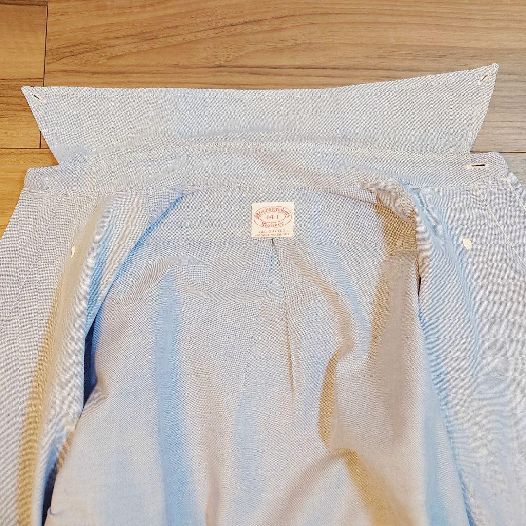 ブルックスブラザーズ 60s 6ボタン オックスフォード BDシャツ サックス