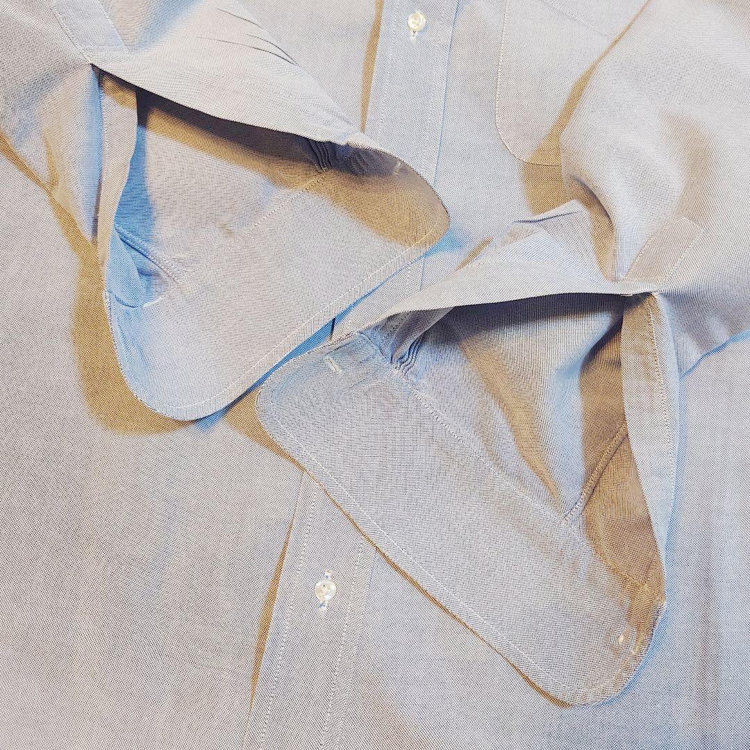 ブルックスブラザーズ 60s 6ボタン オックスフォード BDシャツ サックス