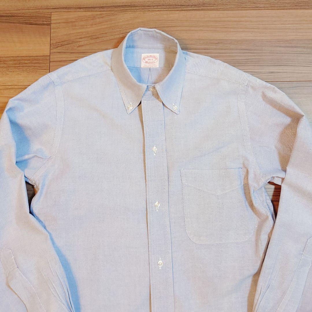 ブルックスブラザーズ 60s 6ボタン オックスフォード BDシャツ サックス