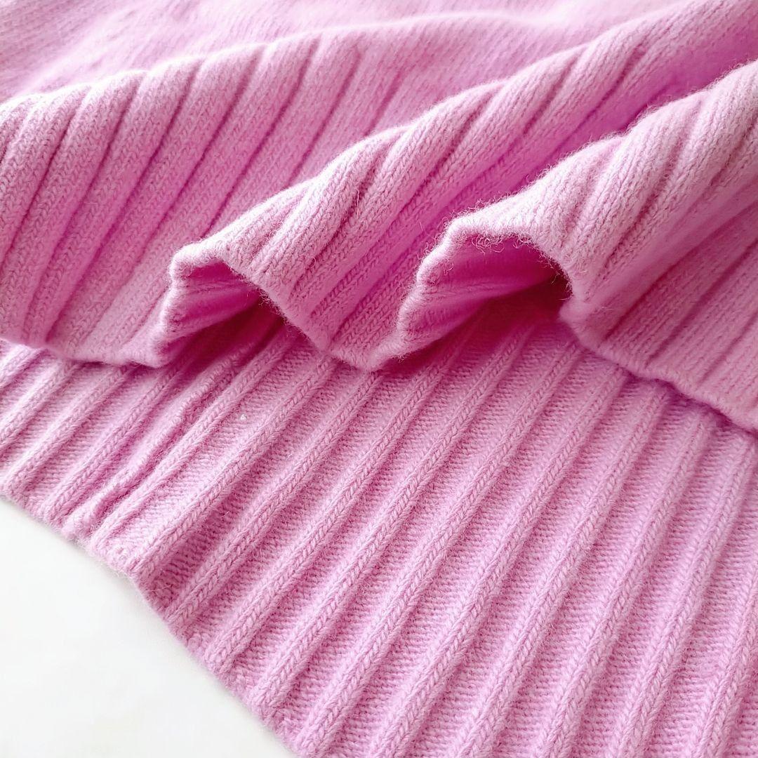 美品　シップス　タートルネックウールセーター　ウールカシミヤ100%