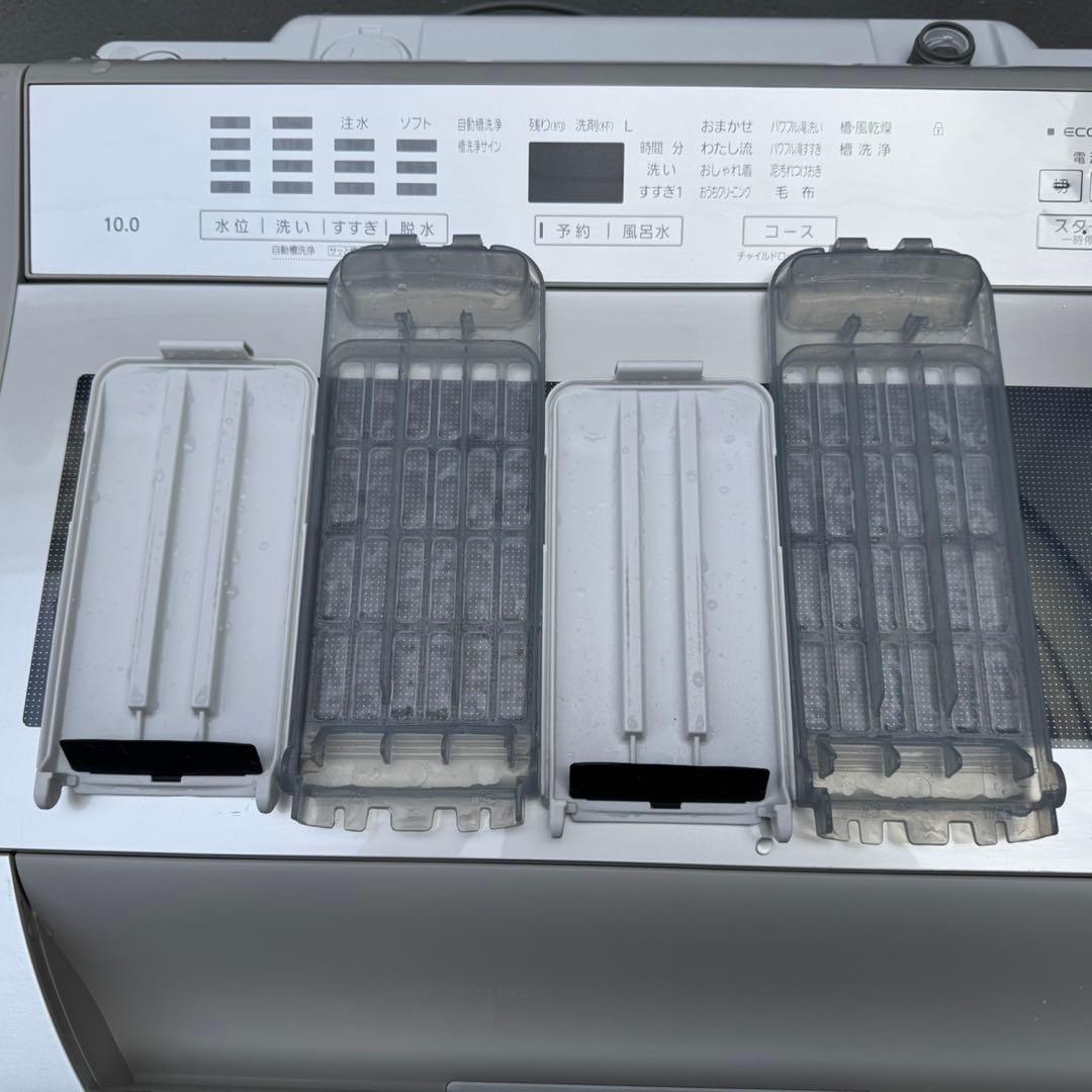 90⭐️2021年製★パナソニック　洗濯機　10KG 大型　インバーター