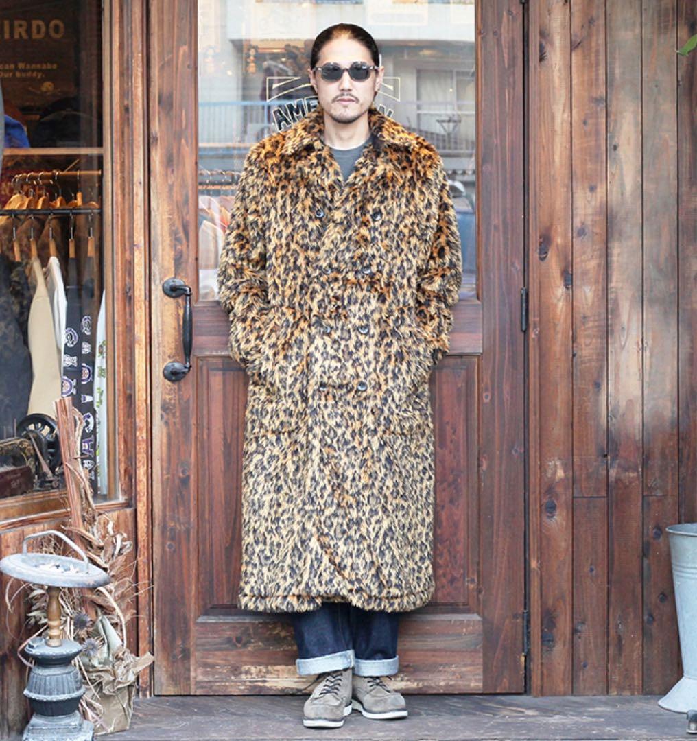 ブラックサイン BLACK SIGN 豹柄 ヒョウ柄コート