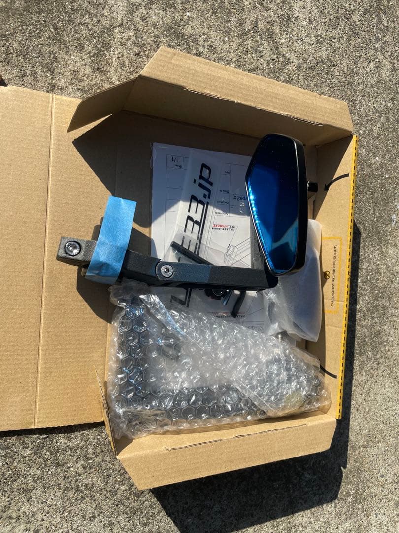 Route33 バイクミラー レバーガードミラー