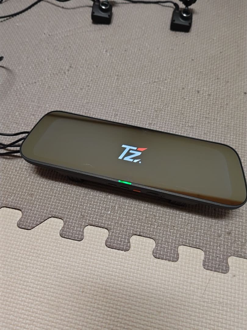 TZ-D203MWミラー型ドライブレコーダー 前後カメラ付き