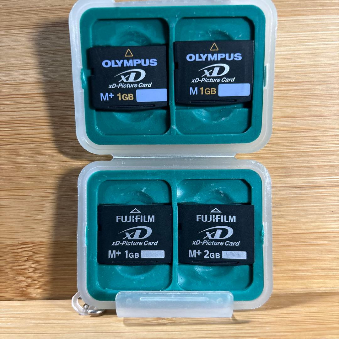 オリンパス富士フィルムxd ピクチャーカード1GB 3枚 2GB 1枚