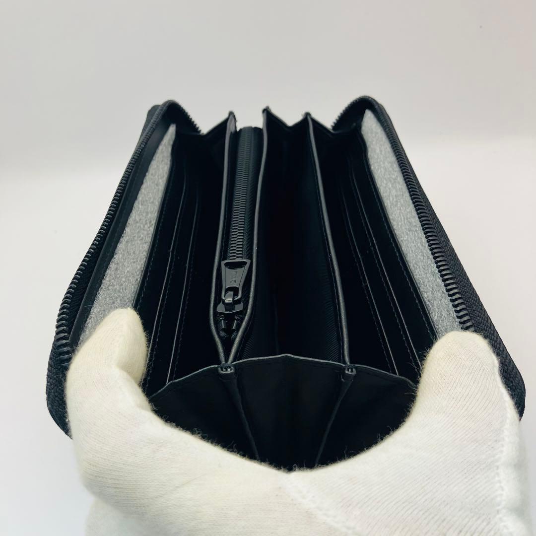 【新品未使用】DIESEL ディーゼル　ラウンドファスナー 長財布 ブラック