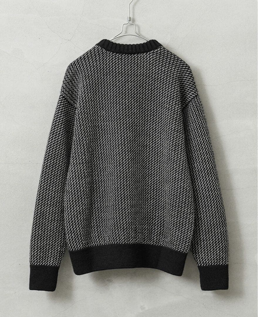 【美品】KERRY WOOLLEN MILLS バーズアイ セーター