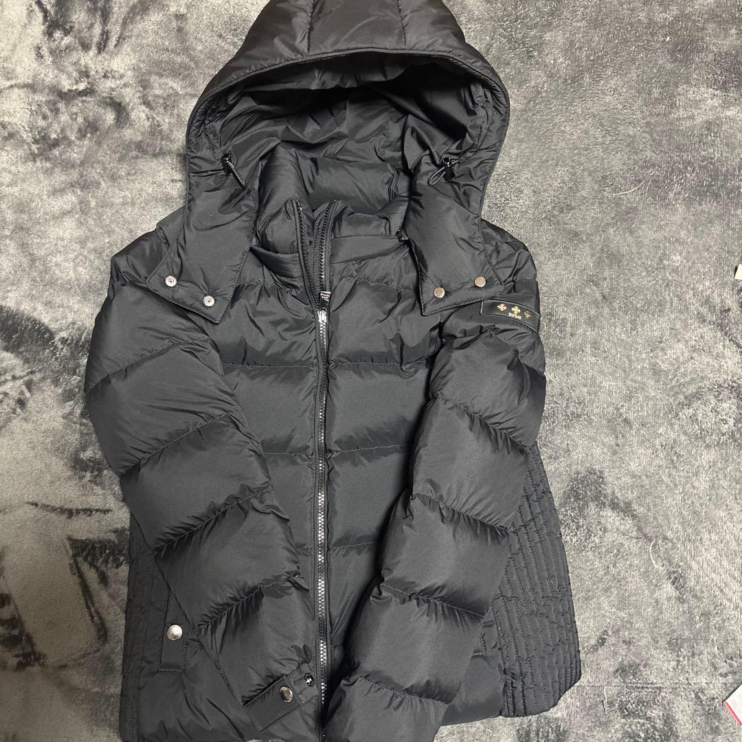 TATRAS ブラック ダウンジャケット フード付き