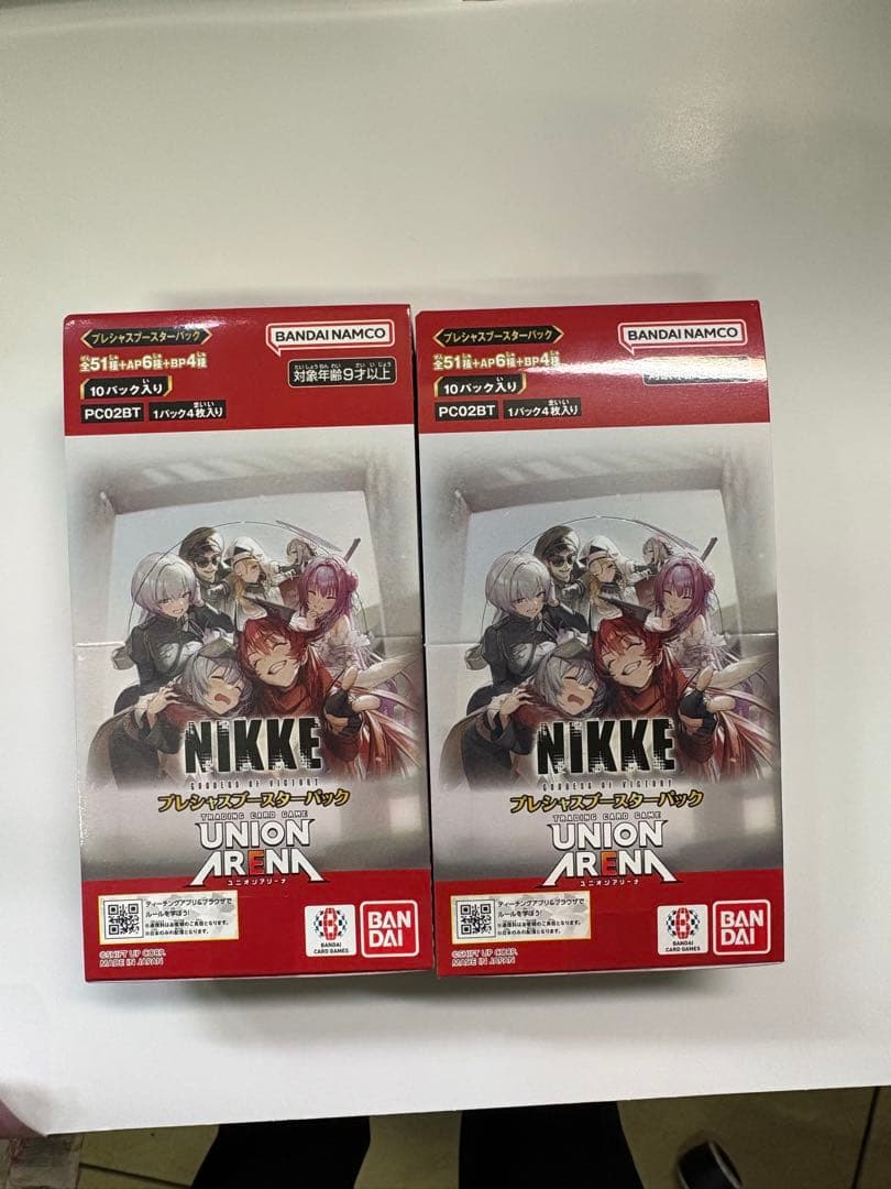 NIKKE 勝利の女神 プレシャスブースターパック ユニオンアリーナ2ケース