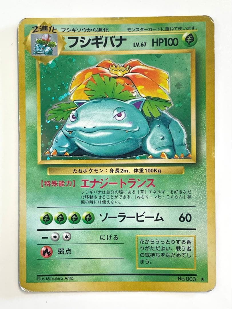 フシギバナ　旧裏　lv.67 No.003