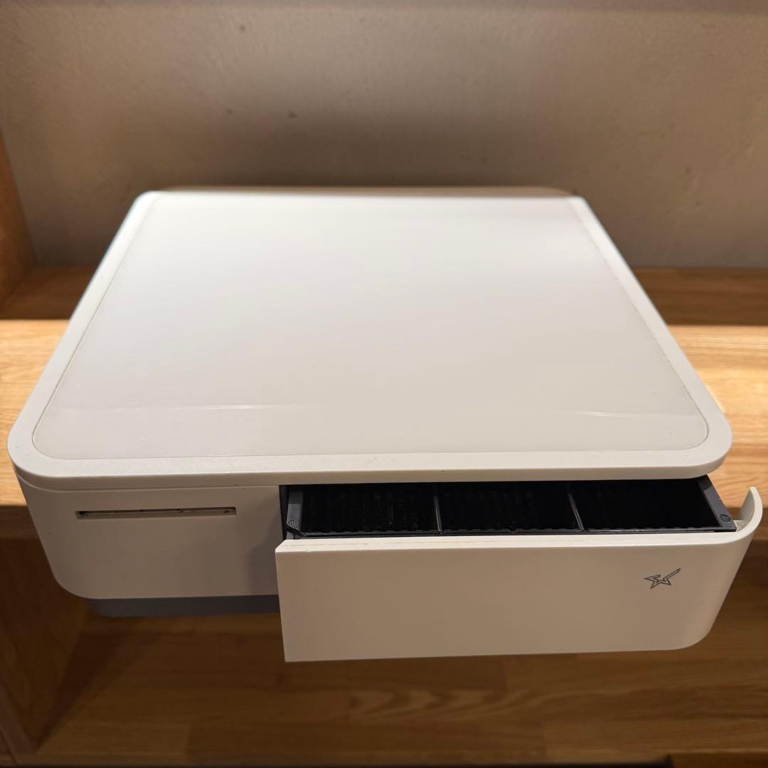 スター精密 エムポップ POP10WHT-JPプリンタ内蔵キャッシュドロア